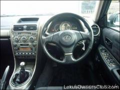 Sterring Wheel and CarbonFibre Dash and Window Switches