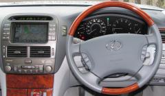 LS 430 console and steering wheel