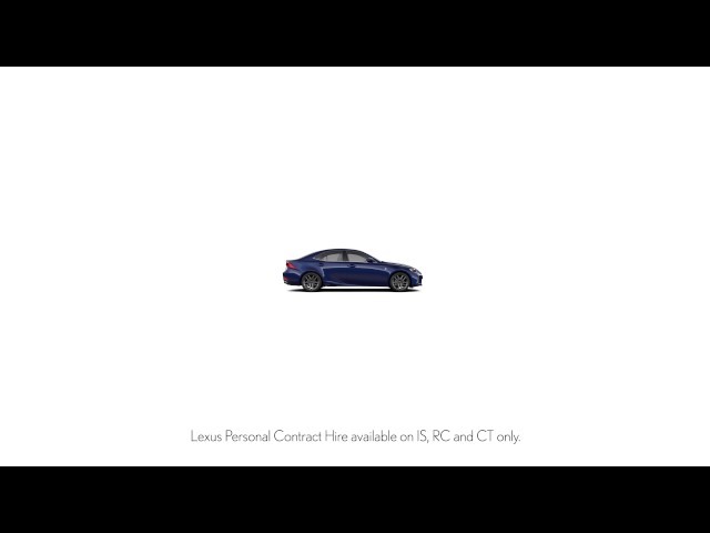 More information about "Video: Lexus Connect: Finance options for personal use"