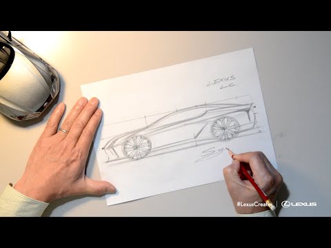 More information about "Video: How to draw a car – sketch the Lexus LC 500 with Koichi Suga"