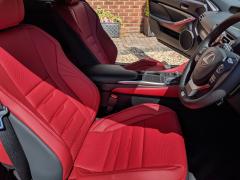 Flame Red Sports Seats