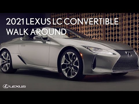 More information about "Video: 2021 Lexus LC 500 Convertible Walk Around | Lexus"